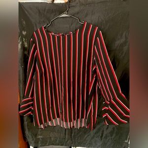 Women’s flared sleeves blouse